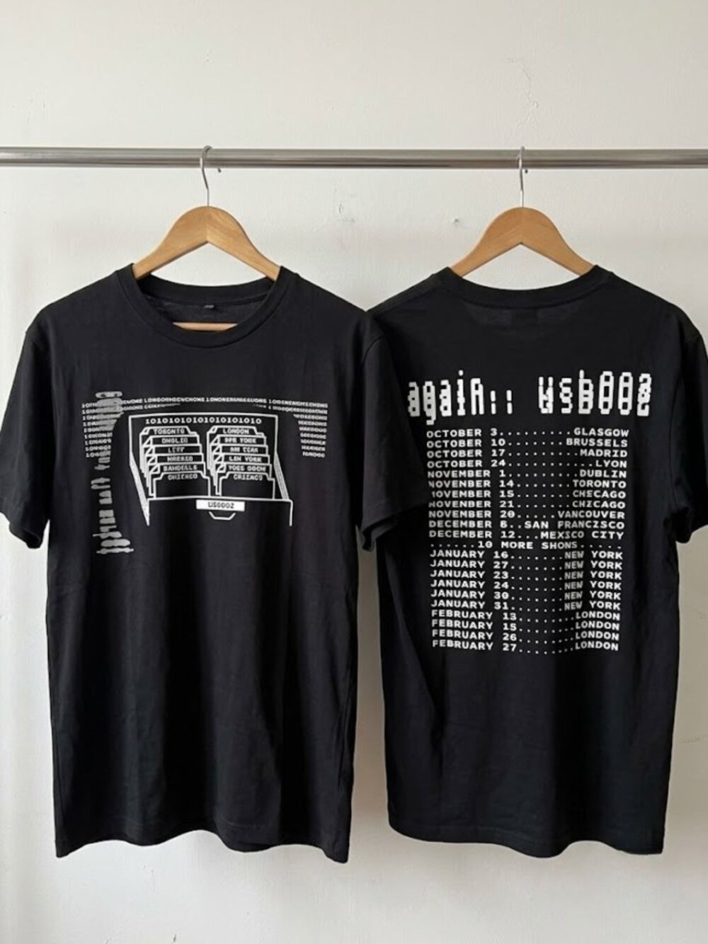 Fred Again USB002 2026 Tour New York T-Shirt Reprint